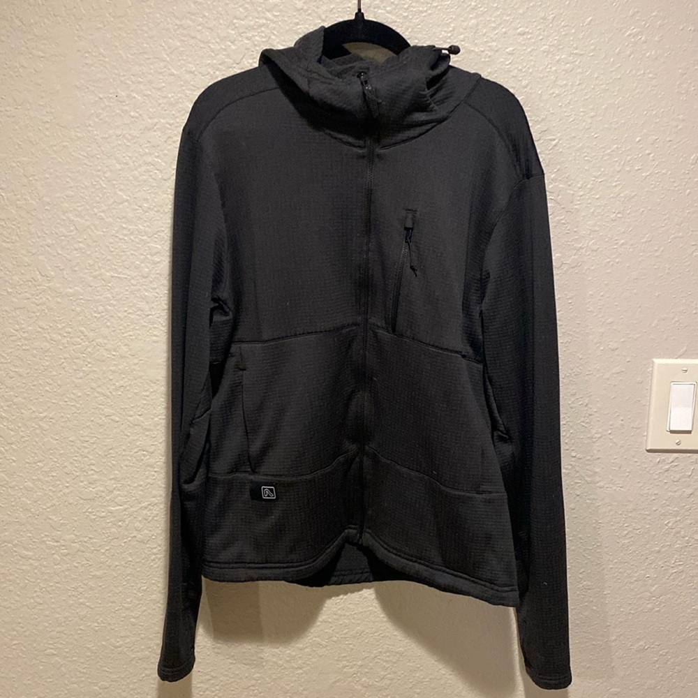 Flylow Black Zip Up Jacket
